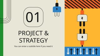01
You can enter a subtitle here if you need it
PROJECT &
STRATEGY
 
