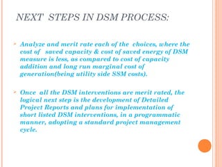 Electricity Demand Side Management (DSM) and End-use Efficiency | PPT