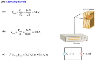 20.5  Alternating Current (a) (b) (c) 