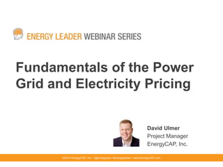 Fundamentals of the Power Grid and Electricity Pricing | PPTX