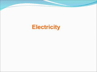 Electricity 