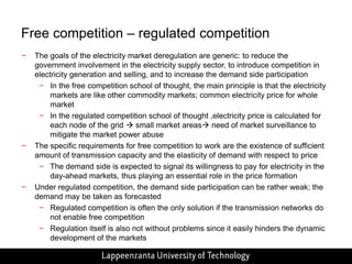   Increases uncertainty, because generators are not able to predict the bids of other   generators or how the merit order is determined