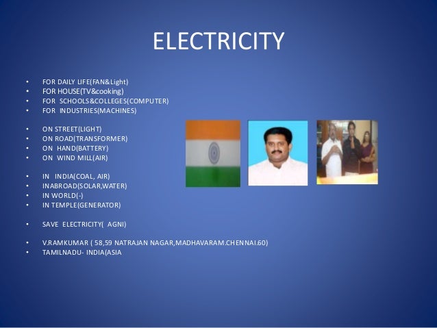 Electricity poem Electricity poem