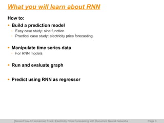 Electricity price forecasting with Recurrent Neural Networks | PPTX