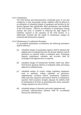 Electricity primary grid_code_regulations_2003 | PDF