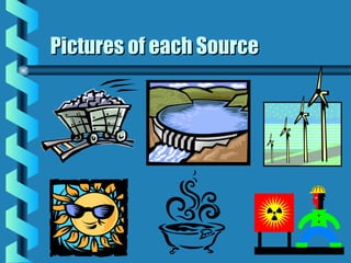 Pictures of each SourcePictures of each Source
 