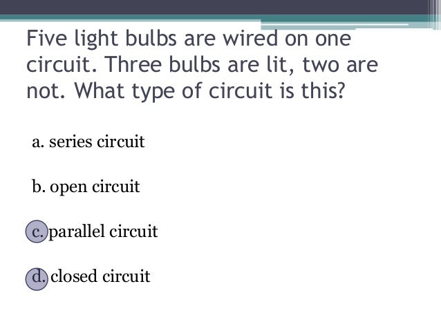 Electricity study guide