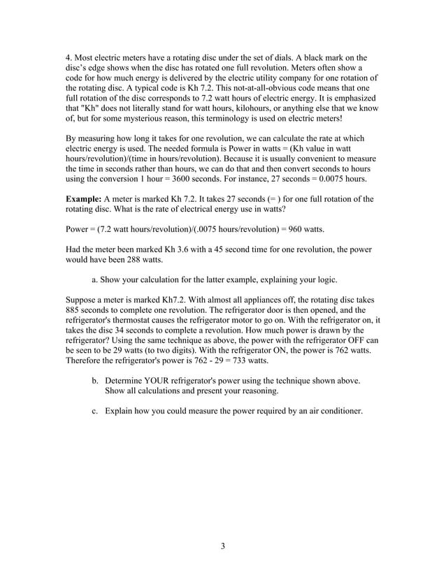 Electric meter reading | PDF | Gas and Electric | Home Utilities