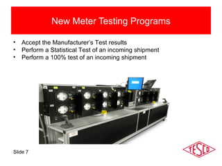 Sample Electrical Meter Testing Program Electric Meter and Transformer Testing in an AMI World - AclaraConnect ...