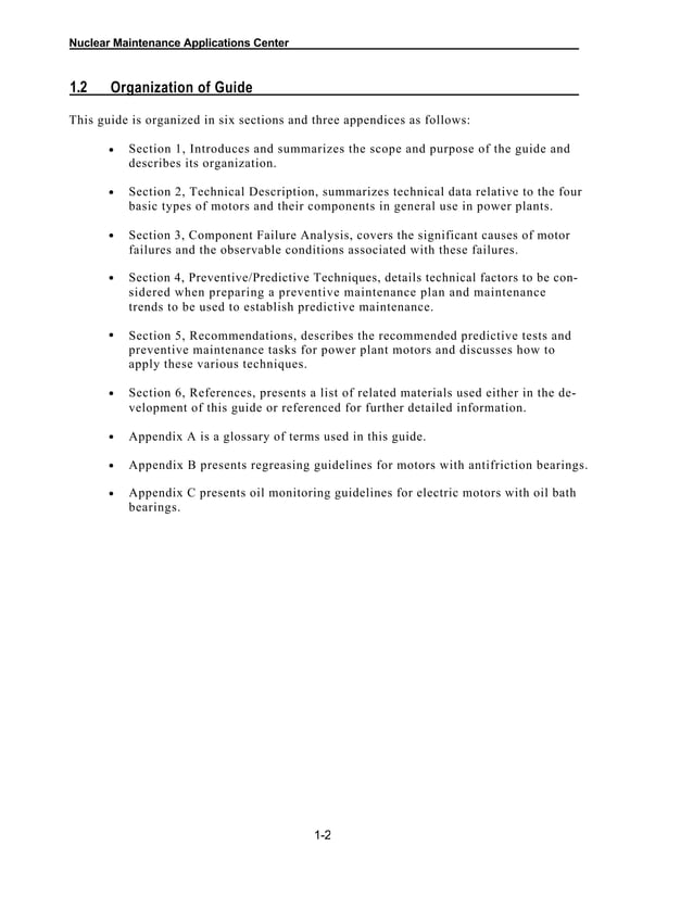 Electric motor predictive and preventive maintenance guide | PDF