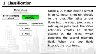 Electric Motors presentation on Types and Classification | PDF | Power ...