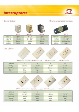 Electricos en general