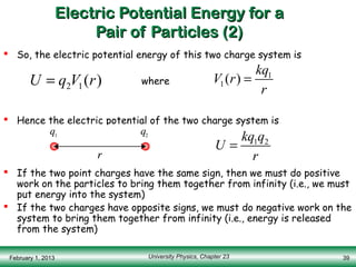 Kq1q2 R Electric potential | PPT
