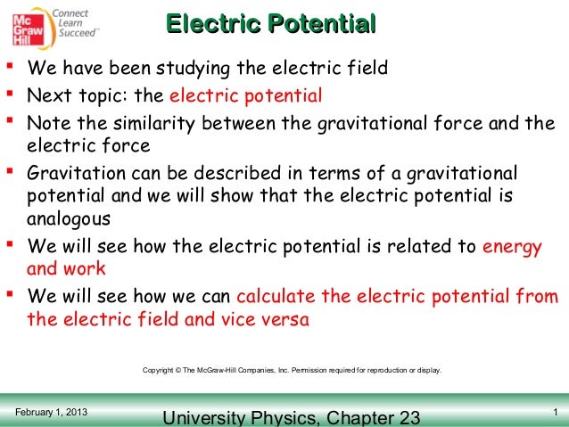 Electric Potential