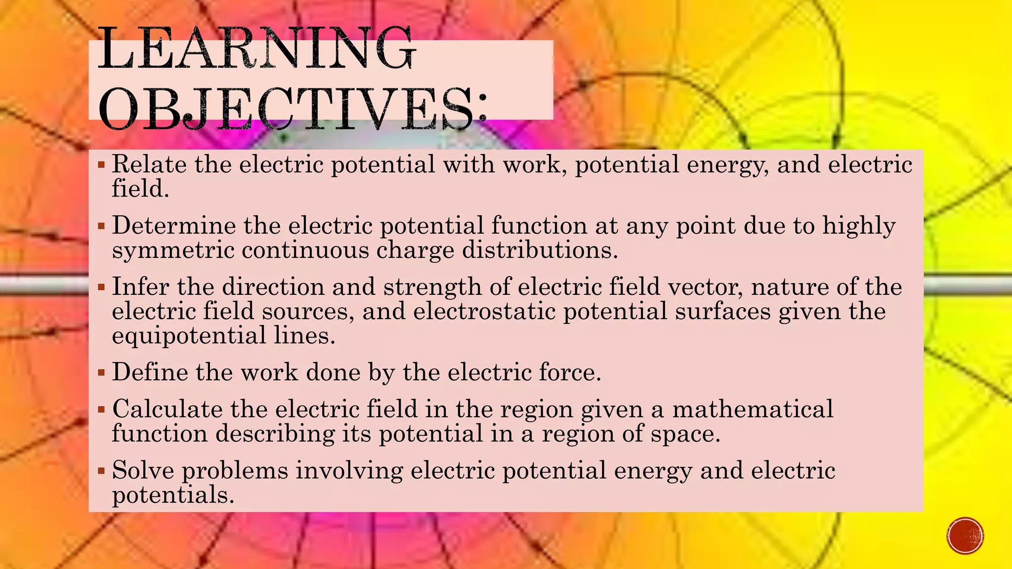 Electric potential | PPTX