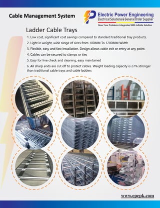 Cable Tray in Pakistan | Electric power engineering | PDF
