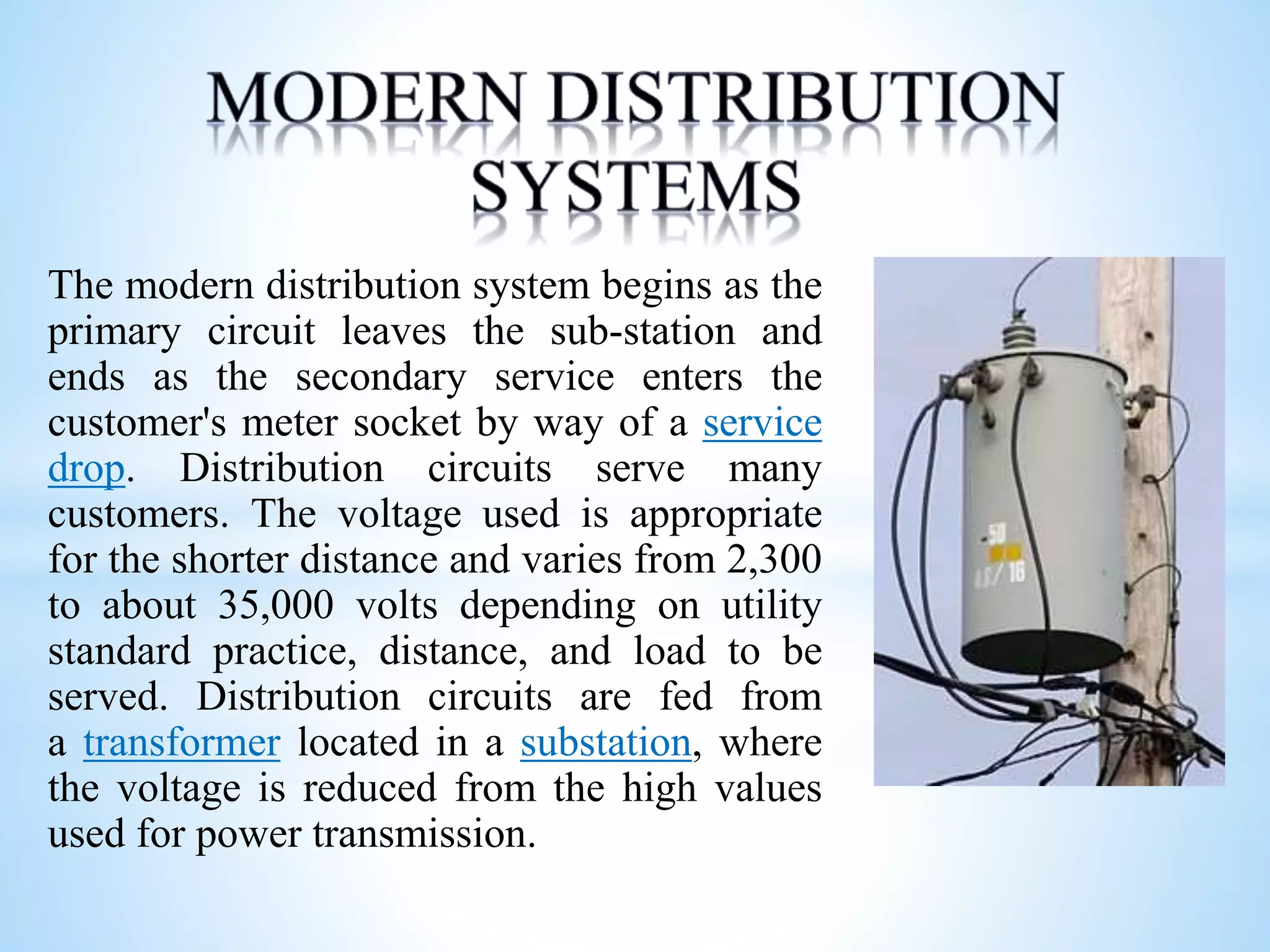 Electric power transmission full explanation and presentation | PPTX