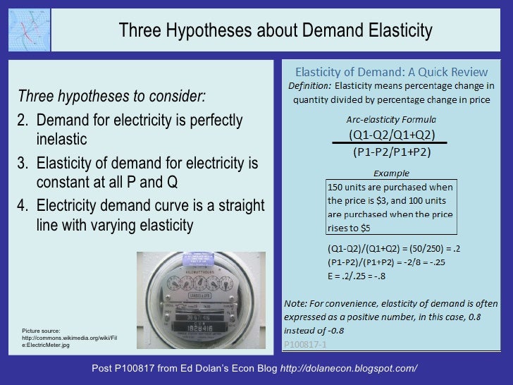 Electric rates and conservation a natural experiment Slide 3