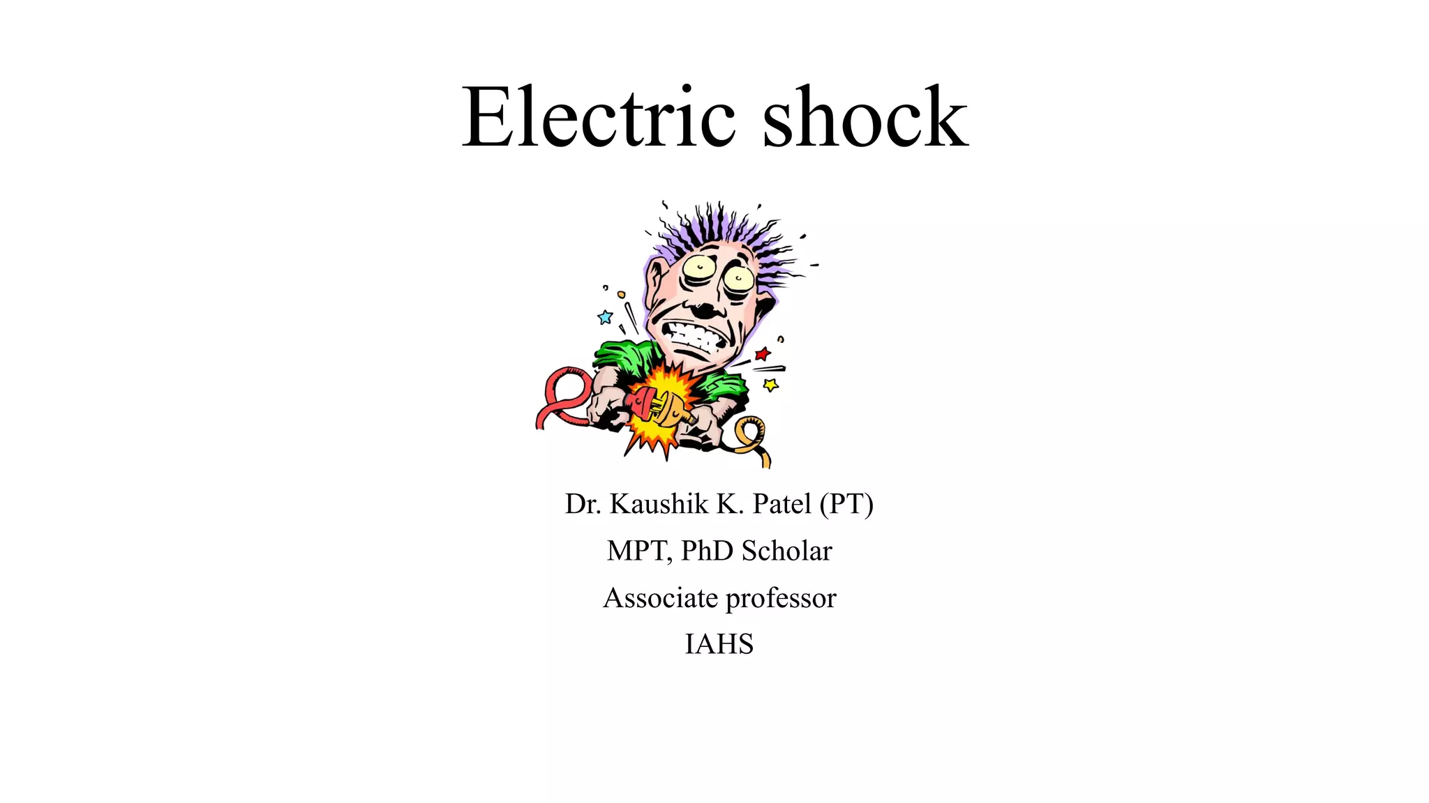 electric shock .pptx