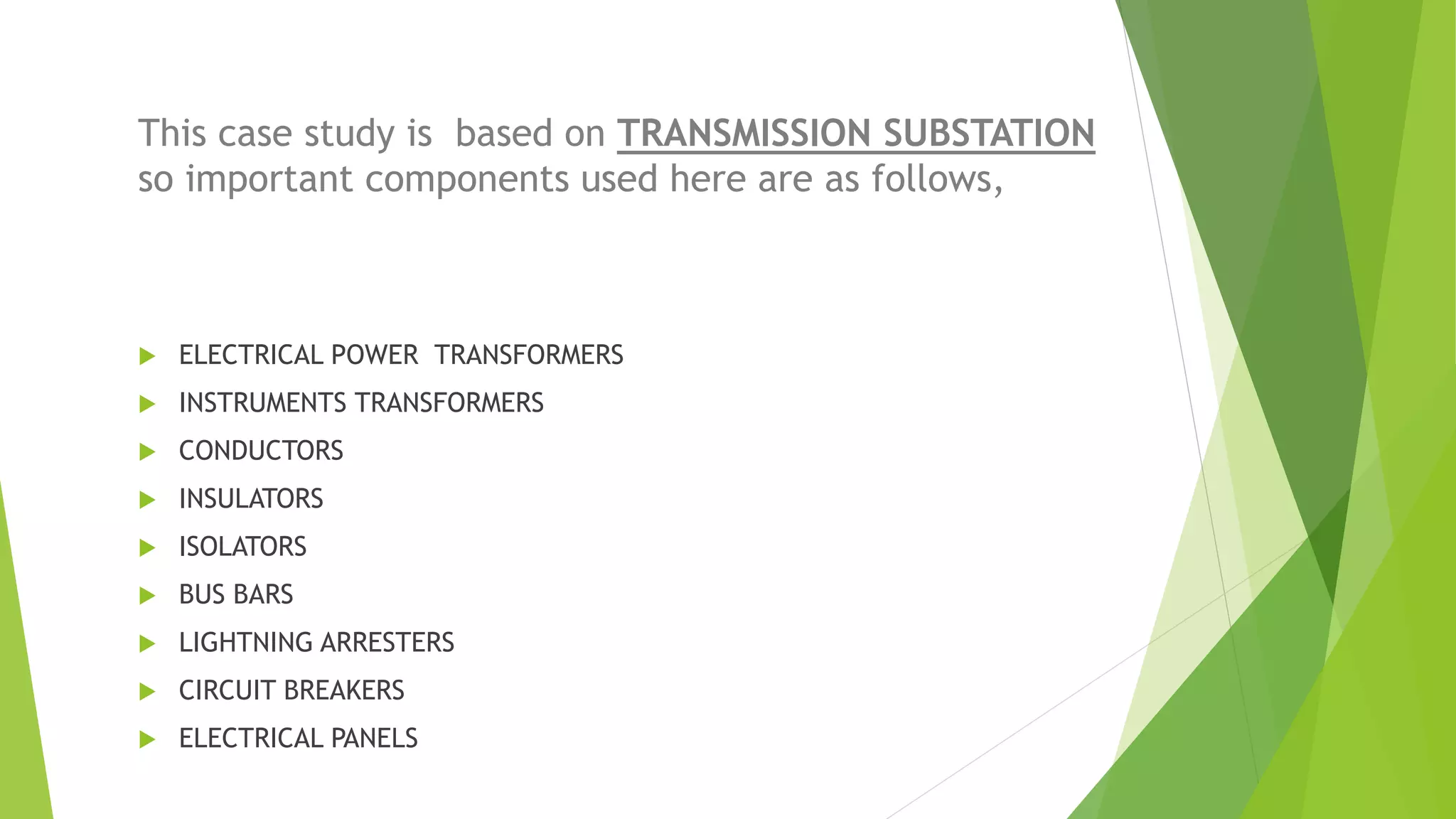 Electric substation | PPTX