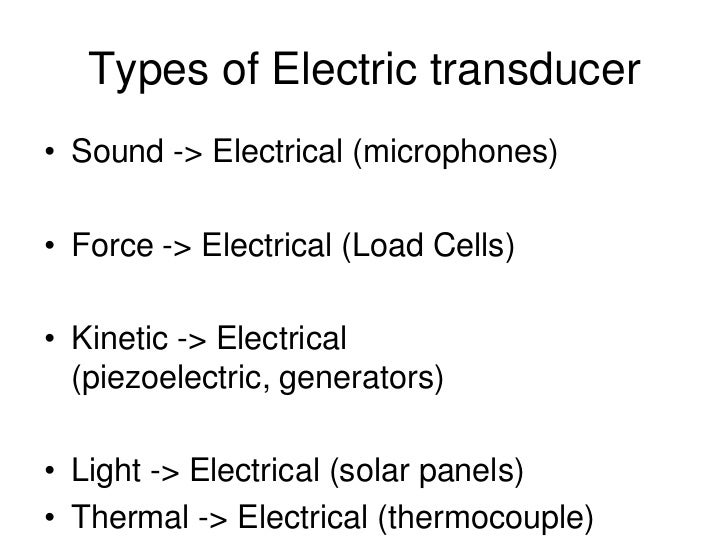 Electric transducer