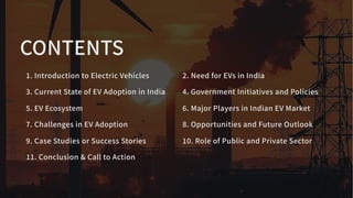 Electric Vehicle Adoption in India advantage and disadvantage | PDF