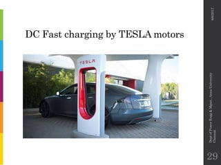 DC Fast charging by TESLA motors
6/6/2017
DeptofPowerEngg&Mgmt.,AnnaUniversity
Chennai
29
 
