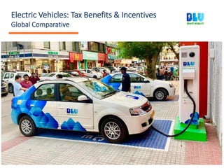Electric Vehicles: Tax Benefits & Incentives
Global Comparative
 