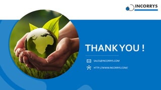 THANKYOU !
SALES@INCORRYS.COM
HTTP://WWW.INCORRYS.COM/
 
