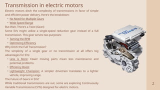 Simplicity Drivetrain Electric Vehicles MyEquation.pptx. x | PPTX