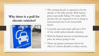 Electric vehicles ppt
