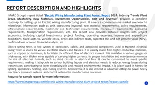 Detailed Project Report on Setting up a Electric Wiring Manufacturing