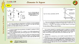 2015
Instala BER
Manuel Augusto Pesantez
Magister en TeledetecciónC
ELECTRÓNICADEPOTENCIA
1
Elementos de disparo
 