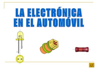 LA ELECTRÓNICA  EN EL AUTOMÓVIL + - 