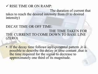 Time To Ramp Up Intensity interupted direct current | PPTX