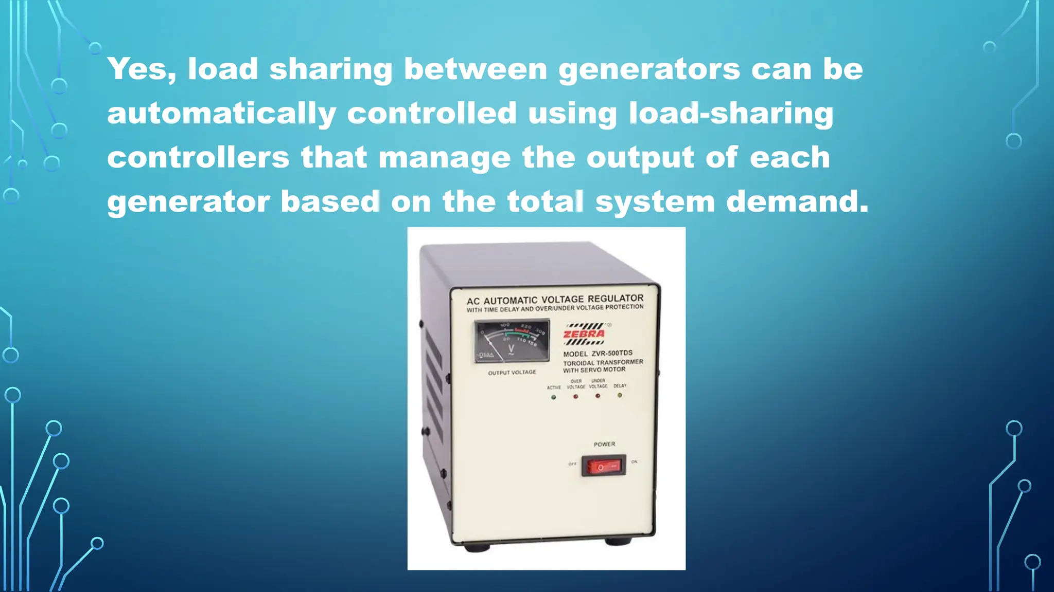 Pc Electro The Alternating Current And Direct Generators Ppt