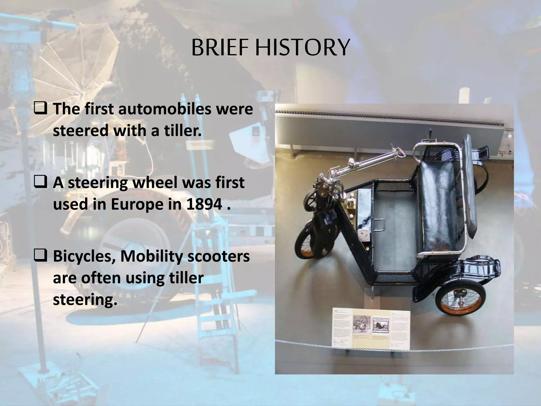 Electro mechanical steering system- most advance technology | PPTX ...