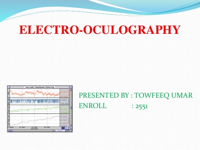electrooculography electro oculography