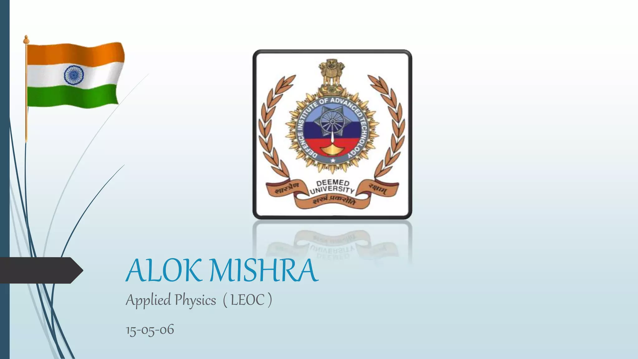 Electro Optical Tracking System Pptx