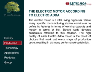 Electro Adda S.p.A. - Electric Motors | PPT