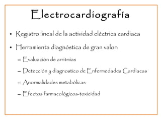 Electrocardiografía  básica
