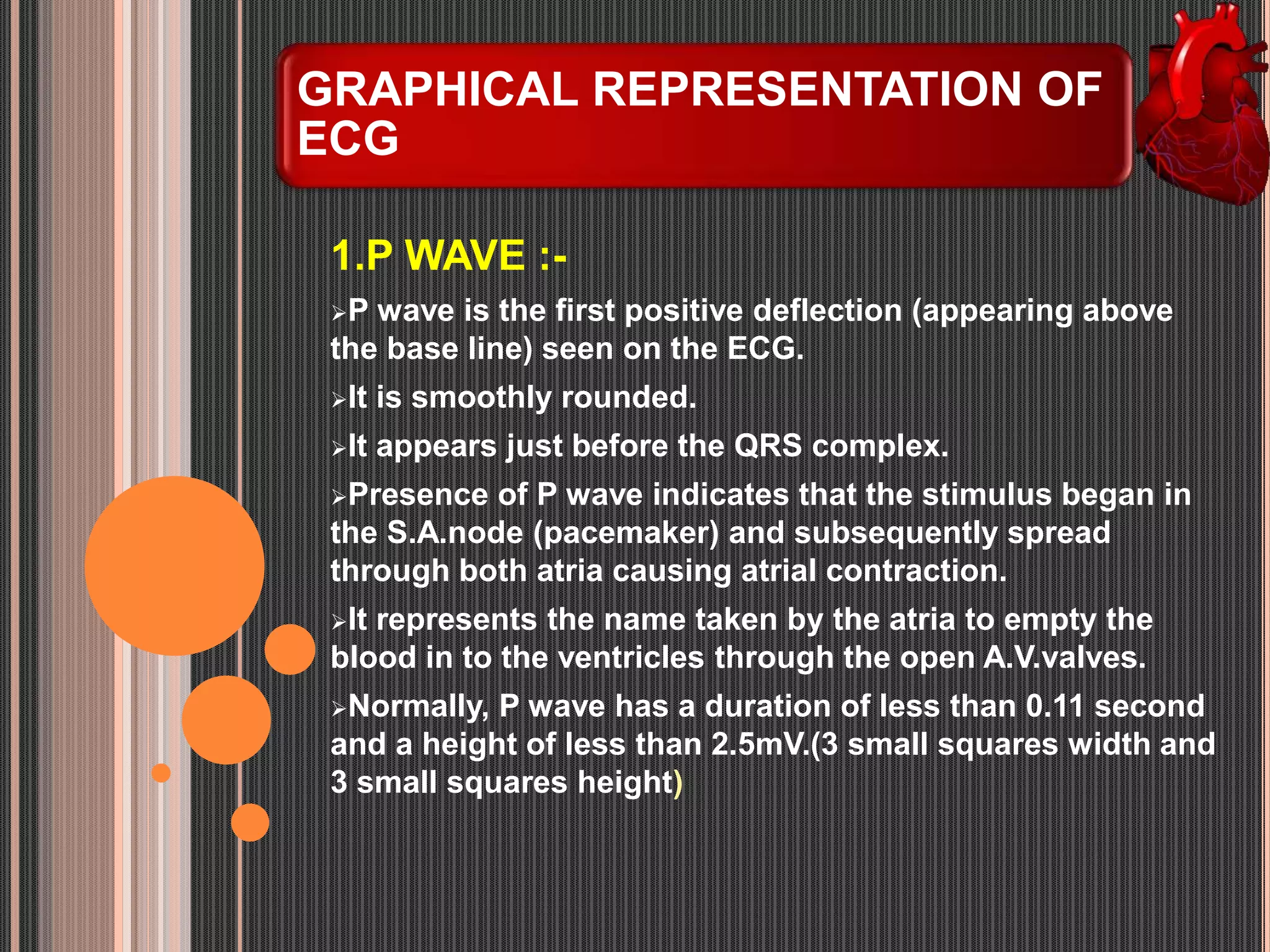 Electrocardiogram (ECG) / ECG interpretation | PPTX