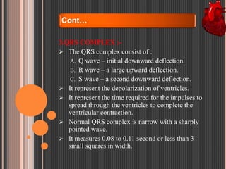 Downward Deflection Electrocardiogram (ECG) / ECG interpretation | PPTX