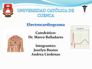 Catedrático:
Dr. Marco Balladares
Integrantes:
Joselyn Bustos
Andrea Cárdenas
 