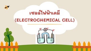 เซลล์ไฟฟ้าเคมี
(ELECTROCHEMICAL CELL)
 