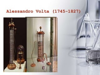 Voltas First Cell Electrochemical cells 1 | PPTX