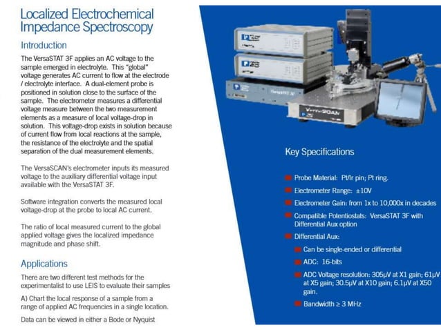 Electrochemical impedance spectroscopy | PPTX | Chemistry | Science