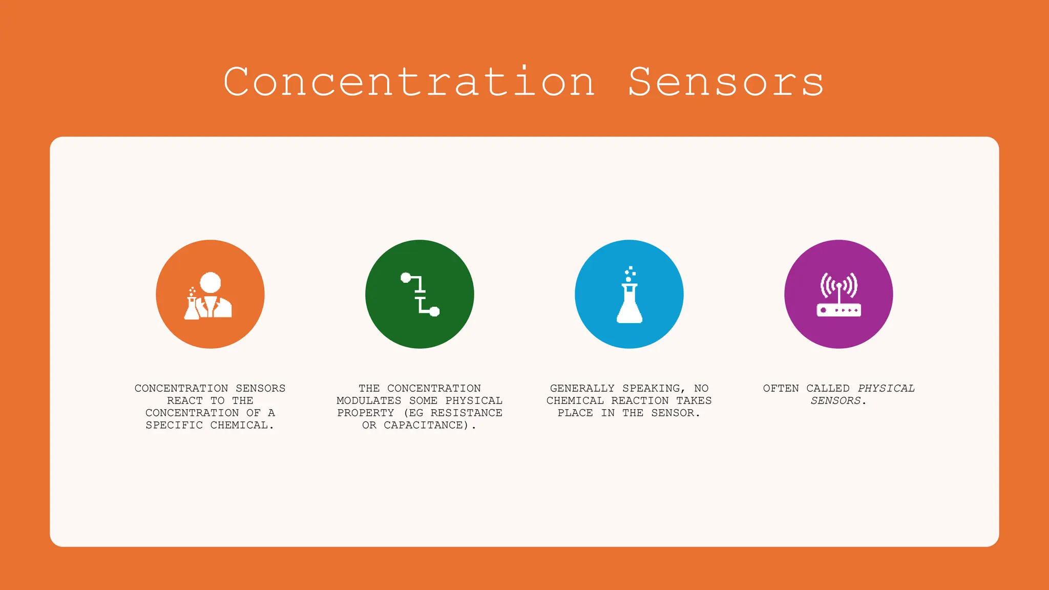 Basic Principle of Electrochemical Sensor | PPTX