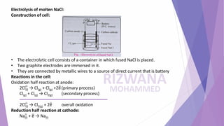 3rd Lecture on Electrochemistry | Chemistry Part I | 12th Std | PDF