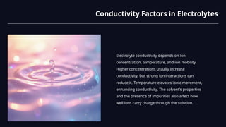 Increasing Conductivity Electrochemistry Basics new ppt (1).pptx